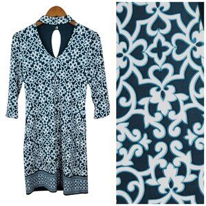 White House Black Market size XS Small Sheath Dress WHBM Career Green Cocktail